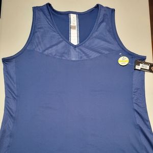 Brand New CROSS COURT Women's Tennis Tank Indigo Size XL